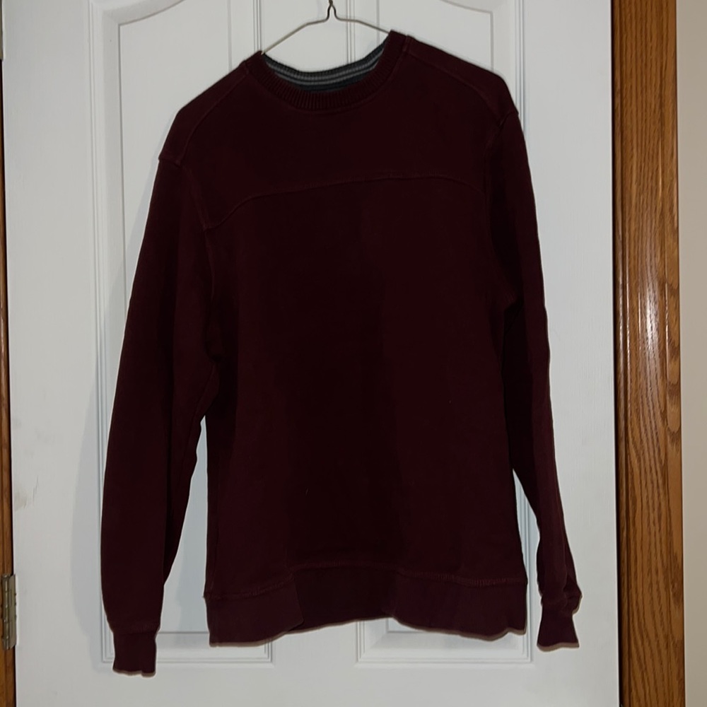 Burgundy Crew Neck